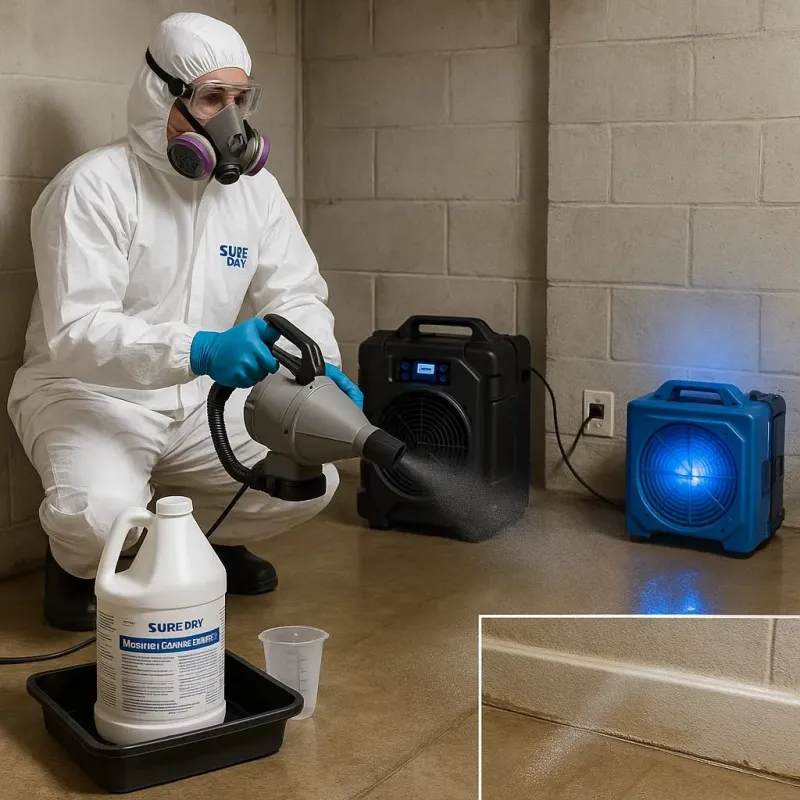 Sanitization and Odor Removal process in Cobb Island, MD