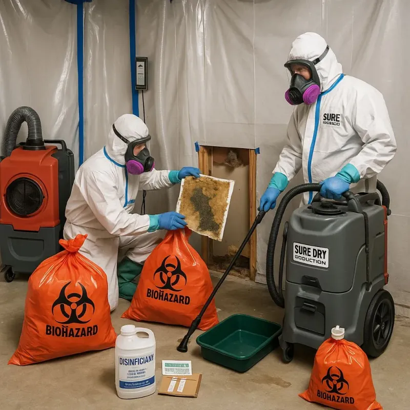 Contaminated Water Handling Protocols process in Cobb Island, MD