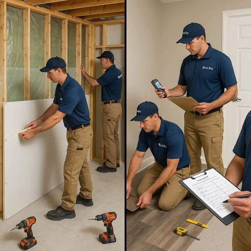 Repairs and Reconstruction process in Cobb Island, MD